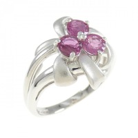 PT ルビー リング 0.85CT