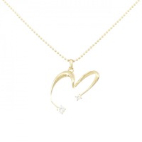 K18YG ダイヤモンド ネックレス 0.18CT