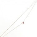 K18YG ルビー ブレスレット 0.03CT