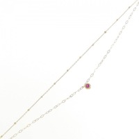 K18YG ルビー ブレスレット 0.03CT