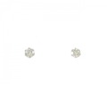 PT ソリティア ダイヤモンド ピアス 0.20CT