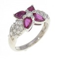 PT ルビー リング 1.25CT