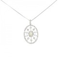 【新品】PT ダイヤモンド ネックレス 1.00CT