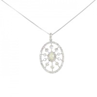 【新品】PT ダイヤモンド ネックレス 1.00CT