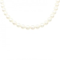 シルバークラスプ アコヤパール ネックレス 7-7.5mm