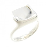 ティファニー スプラッシュ スクエア リング