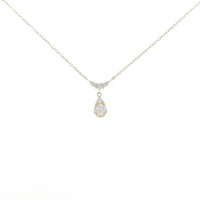 ヴァンドーム ダイヤモンド ネックレス 0.25CT