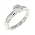PT ダイヤモンド リング 0.515CT