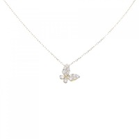 ポンテヴェキオ バタフライ ダイヤモンド ネックレス 0.24CT