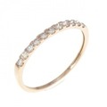 K18PG ダイヤモンド リング 0.15CT