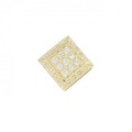 【新品】K18YG ダイヤモンド ペンダント 0.21CT