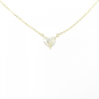 K18YG ハート ダイヤモンド ネックレス 0.313CT