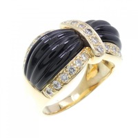 750YG オニキス リング