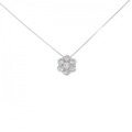 K18WG ダイヤモンド ネックレス 1.00CT