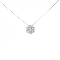 K18WG ダイヤモンド ネックレス 1.00CT