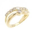 K18YG ダイヤモンド リング 0.50CT