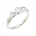 PT ダイヤモンド リング 0.325CT