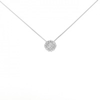 K18WG ダイヤモンド ネックレス 0.40CT