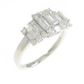【新品】PT ダイヤモンド リング 1.00CT