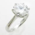 【リメイク】プラチナダイヤモンドリング 2．022ct・E・SI1・GOOD30％引き