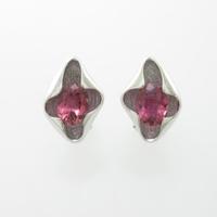 PT／K18WG／K14WG トルマリンイヤリング20％引き