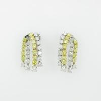 ハリーウィンストン ダイヤモンドイヤリング