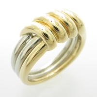 モーブッサン 18KTYG／18KTWG リング