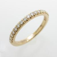 ティファニー ソレスト ハーフサークル リング