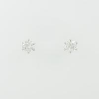 プラチナダイヤモンドピアス 1．006ct・1．074ct・H・SI1・GOOD