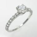 プラチナダイヤモンドリング 0．410ct・F・VVS2・VERYGOOD
