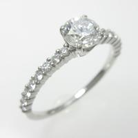 プラチナダイヤモンドリング 0．410ct・F・VVS2・VERYGOOD