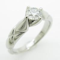 シャネル マトラッセ リング 0．31ct・F・VVS1・EXCELLENT