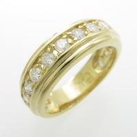 K18YG ダイヤモンドリング