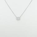 【新品】プラチナダイヤモンドネックレス 0．262ct・E・SI2・GOOD10％引き