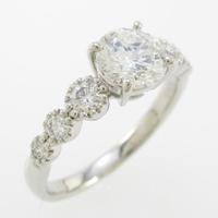 プラチナダイヤモンドリング 0．707ct・E・VS1・VERYGOOD