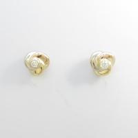 カルティエ ベビートリニティ ピアス