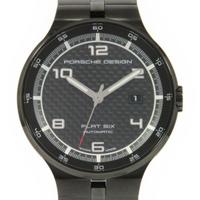 ポルシェ・デザイン 6350．43．04．0275 フラットシックス PVD 自動巻