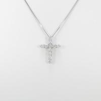 【新品】プラチナダイヤモンドネックレス 1．046ct・E?F・VS1?SI2・VG?G20％引き