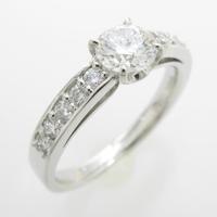 【リメイク】プラチナダイヤモンドリング 0．500ct・F・VS1・VERYGOOD