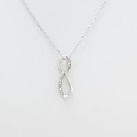 K18WG ダイヤモンドネックレス30％引き