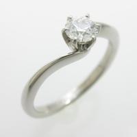 プラチナダイヤモンドリング 0．255ct・D・VVS1・EXT H＆C