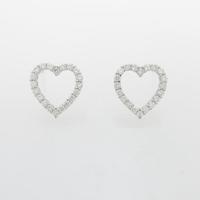 グッチ ハート ダイヤモンドピアス