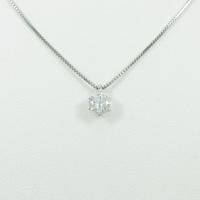 【リメイク】プラチナダイヤモンドネックレス 0．231ct・F・VS1・VERYGOOD