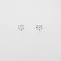 【リメイク】ST／プラチナダイヤモンドピアス 0．407ct・0．411ct・E・VS2・VG?G30％引き