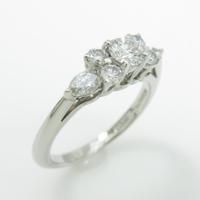 ティファニー セブンストーン リング20％引き