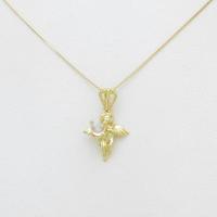 K18YG エンジェル ラブラドライトネックレス10％引き