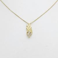 K18YG ダイヤモンドネックレス30％引き