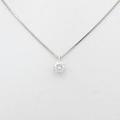 【リメイク】プラチナダイヤモンドネックレス 0．417ct・F・SI1・GOOD20％引き