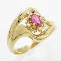 K18YG ルビーリング30％引き