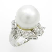 PT シロチョウパールリング